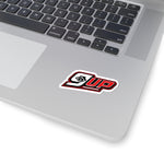 9UP Logo Kiss-Cut Sticker — Retro Racing Emblem for Laptops & Gear