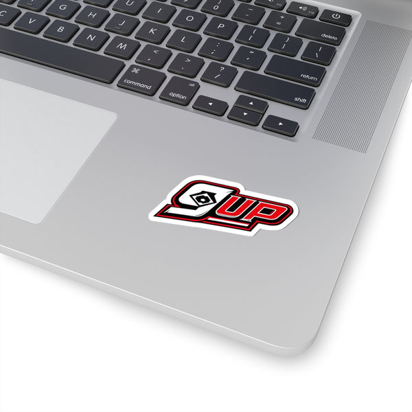 9UP Logo Kiss-Cut Sticker — Retro Racing Emblem for Laptops & Gear