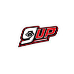 9UP Logo Kiss-Cut Sticker — Retro Racing Emblem for Laptops & Gear