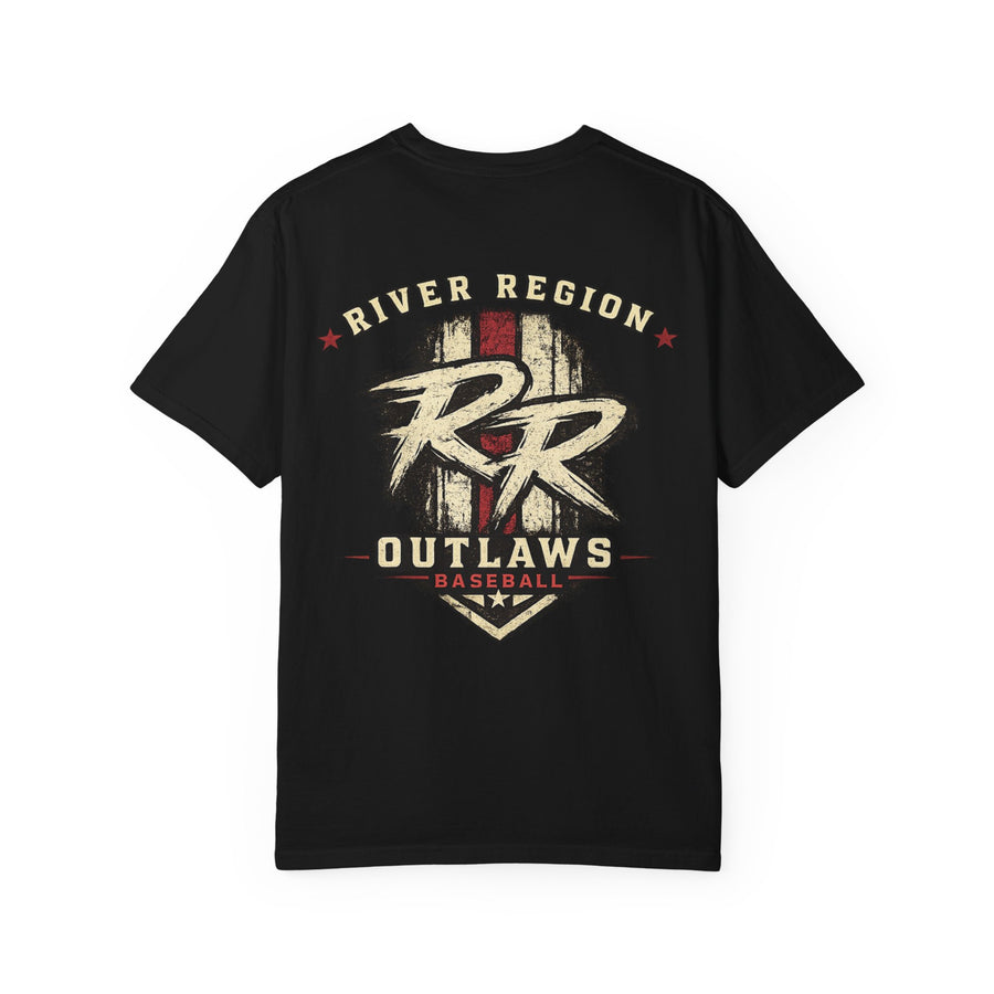 Outlaws Baseball T-Shirt — River Region RR Vintage Logo