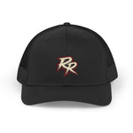 Retro RR Trucker Hat - Vintage Racing Patch Mesh Cap