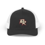 Retro RR Trucker Hat - Vintage Racing Patch Mesh Cap