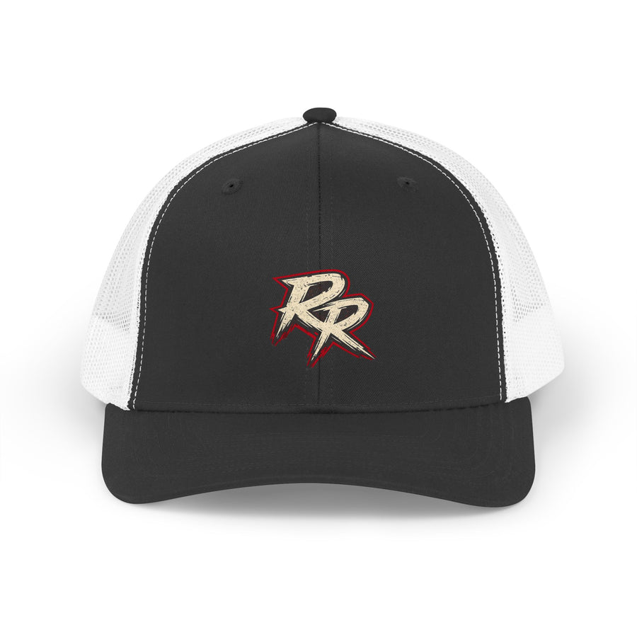 Retro RR Trucker Hat - Vintage Racing Patch Mesh Cap