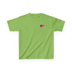 Kids Tee — '9 Up' Softball Design: Blow Bubbles, Hit Bombs